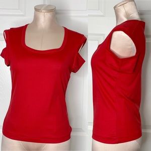 Helmut Lang Cutout Shoulder Sz M